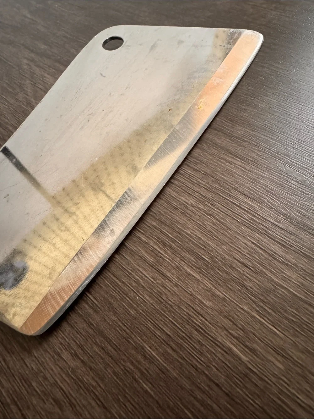Vintage Aycock Meat Cleaver Butcher Knife Rustic Farmhouse Kitchen Tool